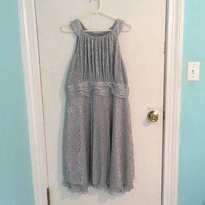 Sparkly silver dress